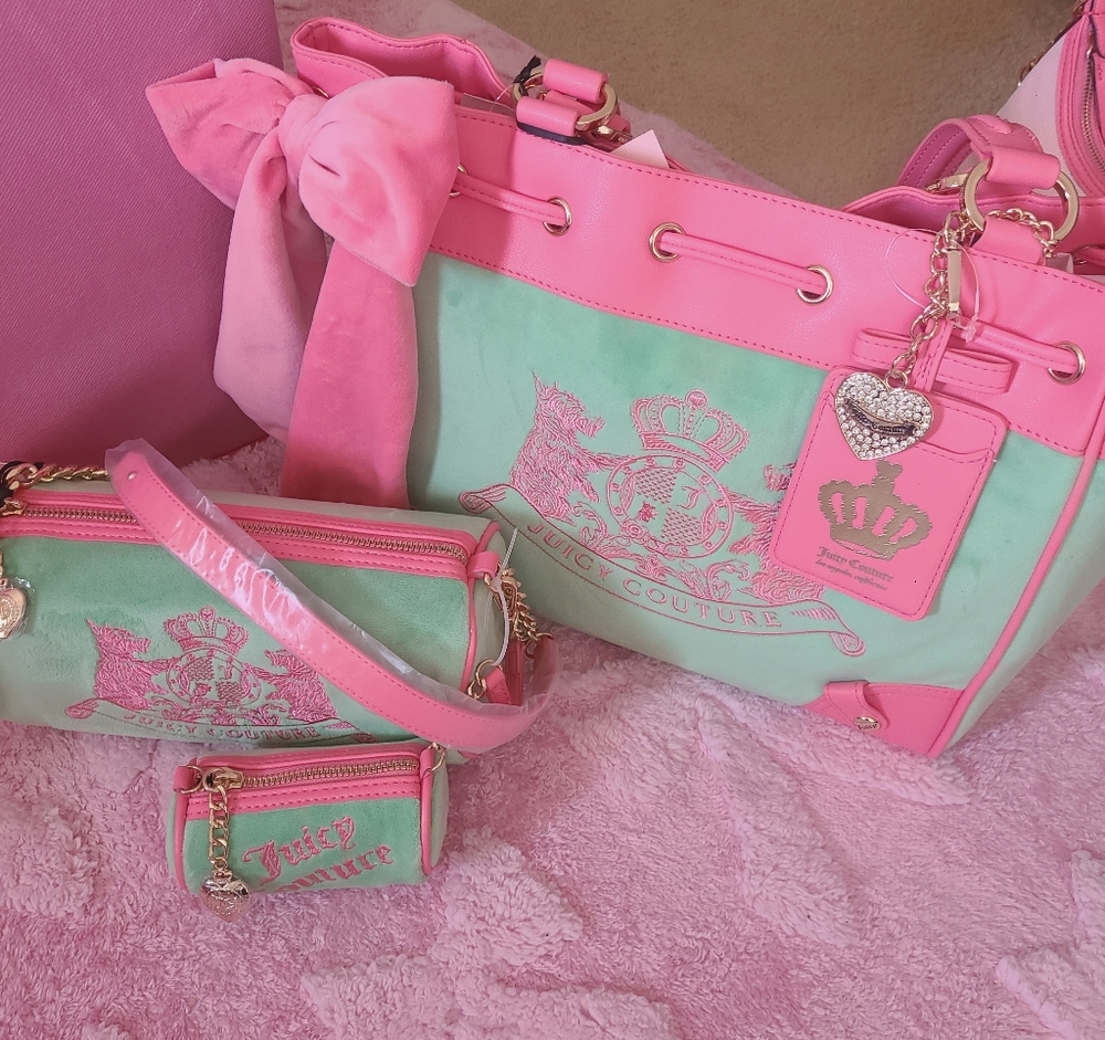 Juicy Couture Bag Set 💗 - Picture 4 of 8